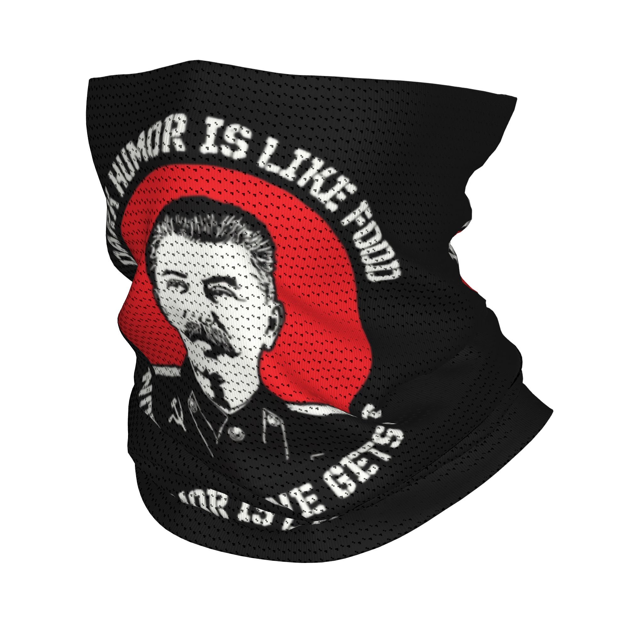 Neck Gaiter Face Cover - ผ้าพันคอแบบสั่งทำพิเศษ โจเซฟ สตาลิน สหภาพโซเวียต รัสเซีย ผ้าคลุมหน้ากันลม