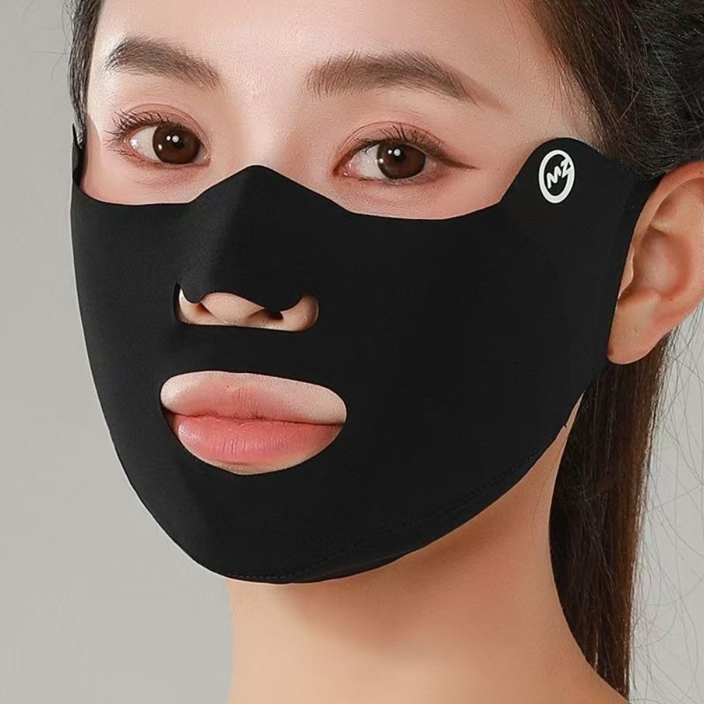 หน้ากากผ้าไอซ์ซิลค์แบบใหม่ ระบ - Sports Mask Breathable บทวิจารณ์และราคา