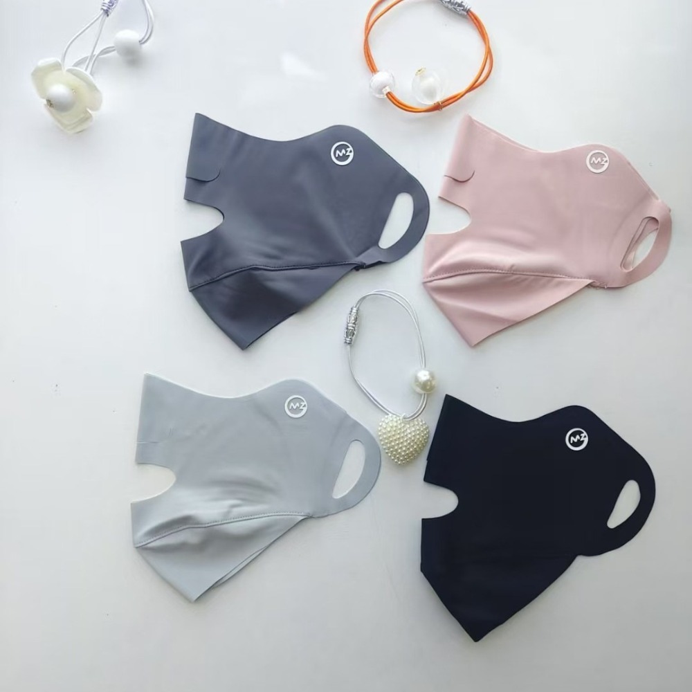 หน้ากากผ้าไอซ์ซิลค์แบบใหม่ ระบ - Sports Mask Breathable บทวิจารณ์และราคา
