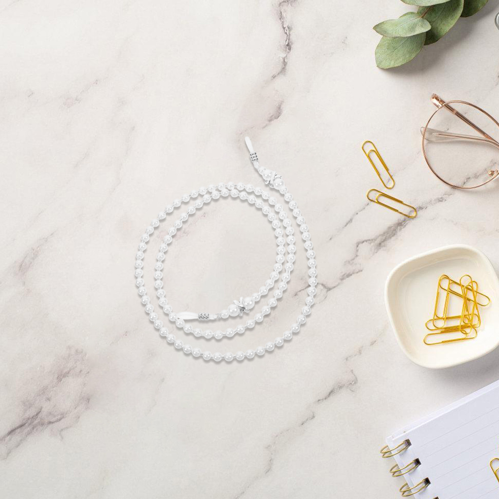 สายคล้องแว่นตาไข่มุกแบบลูกปัดก - Mask Chain Holder บทวิจารณ์และราคา