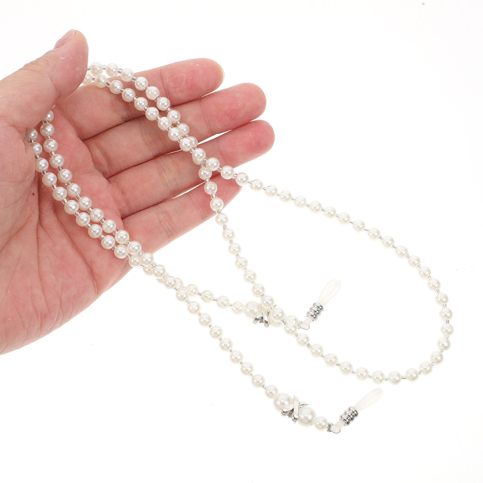 สายคล้องแว่นตาไข่มุกแบบลูกปัดก - Mask Chain Holder บทวิจารณ์และราคา