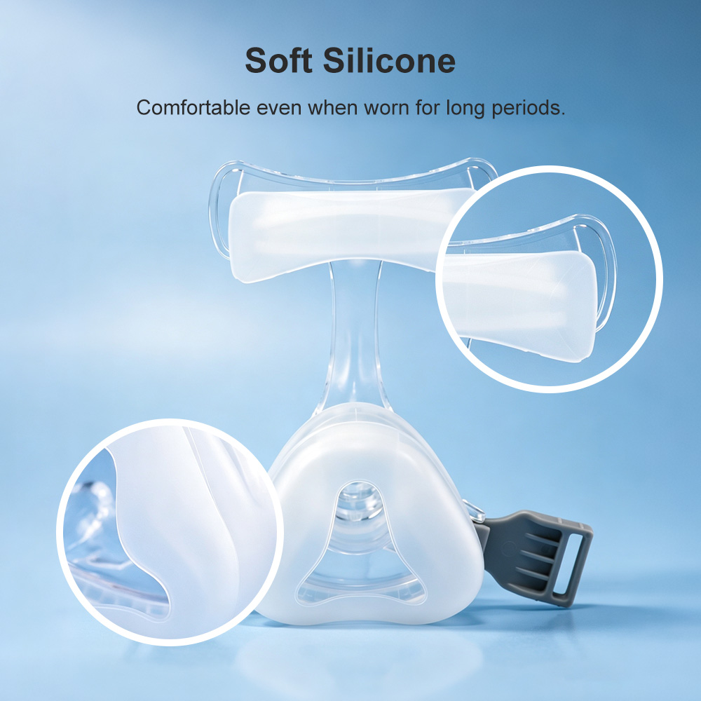 หน้ากาก CPAP สำหรับจมูกแบบนุ่ม - Silicone Mask Bracket บทวิจารณ์และราคา