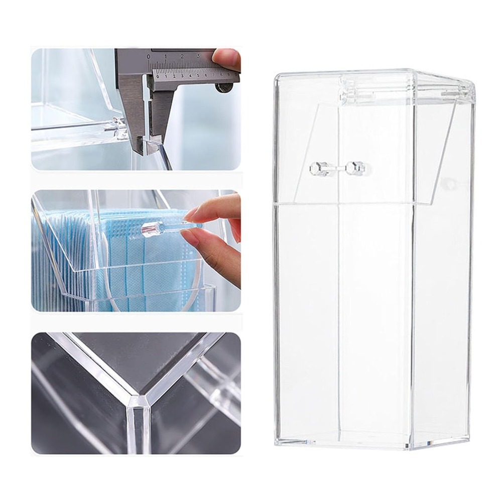 กล่องเก็บหน้ากากแบบมีฝาปิด ป้อ - Face Mask Storage Box บทวิจารณ์และราคา