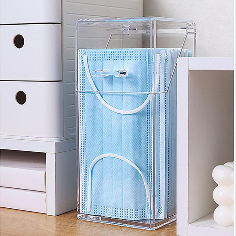กล่องเก็บหน้ากากแบบมีฝาปิด ป้อ - Face Mask Storage Box บทวิจารณ์และราคา
